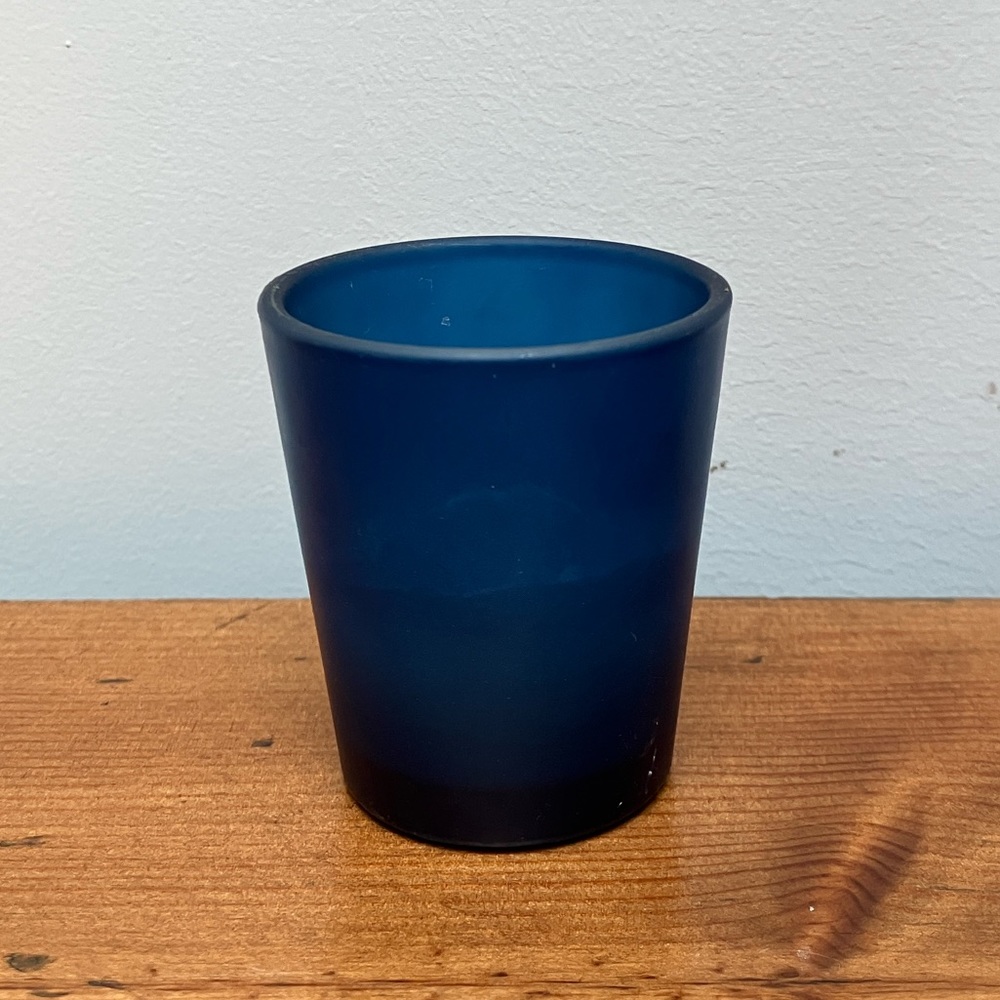 Blue Votive Candleholder Candle Holder